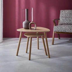 Mesa nido estilo escandinavo, set de 2