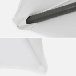 Mesa plegable de acero para eventos con funda protectora (lote de 4)