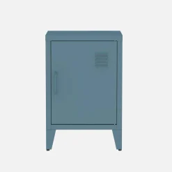 Mesita de estilo industrial con 1 puerta