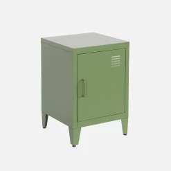 Mesita de estilo industrial con 1 puerta