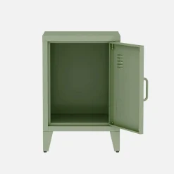 Mesita de estilo industrial con 1 puerta
