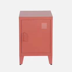 Mesita de estilo industrial con 1 puerta