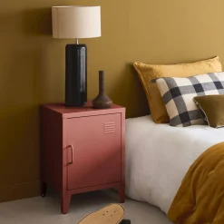 Mesita de estilo industrial con 1 puerta