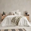 Mesita de noche con efecto madera, set de 2