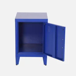 Mesita industrial con 1 puerta, set de 2