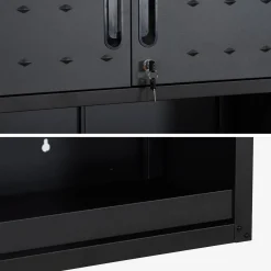 Mueble alto de almacenamiento para garaje con estante