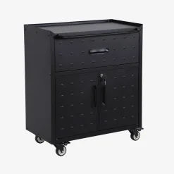 Mueble bajo de almacenamiento para garaje con 1 cajón y 2 puertas