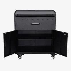 Mueble bajo de almacenamiento para garaje con 1 cajón y 2 puertas