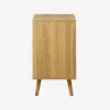 Mueble bajo lavabo vintage decorado en madera