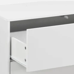 Mueble de almacenaje con efecto madera y 3 cajones