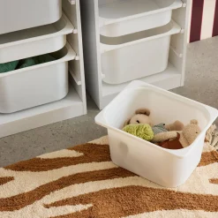 Mueble de almacenamiento infantil 4 cajas, set de 2