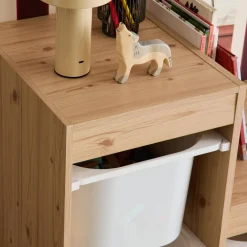 Mueble de almacenamiento infantil escalera, 6 cajones de almacenamiento