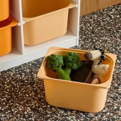 Mueble de almacenamiento infantil, 6 cajas coloridas