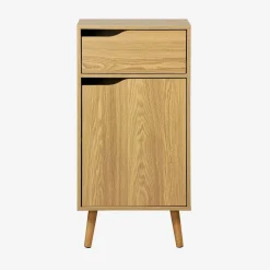 Mueble de baño vintage, 1 cajón y 1 puerta