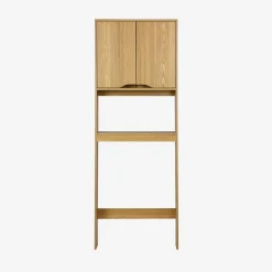 Mueble de baño/estantería vintage decorado en madera