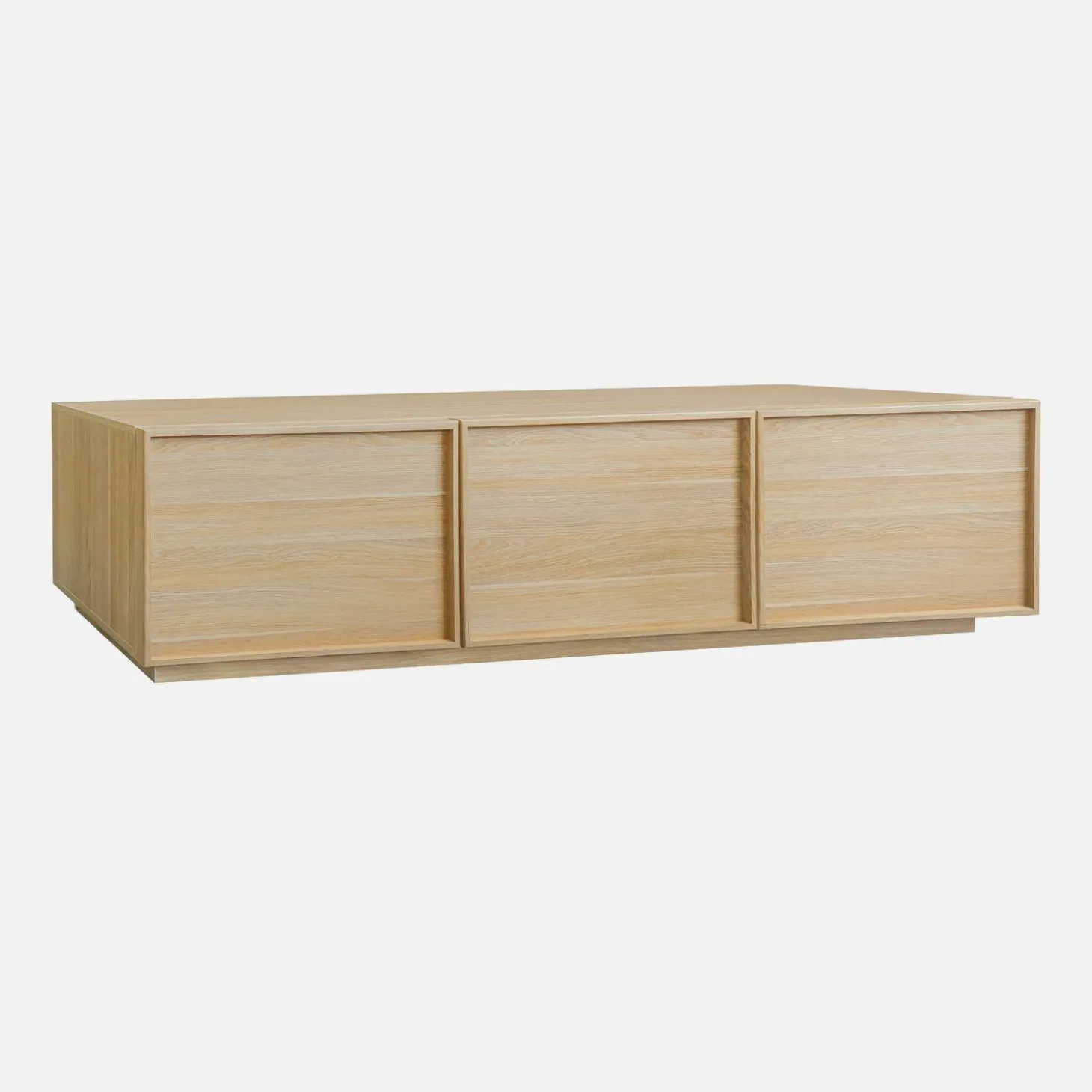 Mueble de TV de decoración de madera 3 puertas, 180cm
