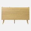 Mueble de vinilos XL estilo escandinavo, 130cm