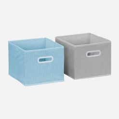 Mueble infantil con 6 cestas de terciopelo