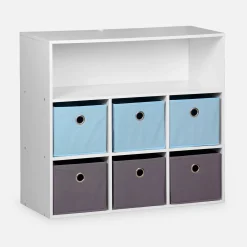 Mueble infantil con 6 cestas