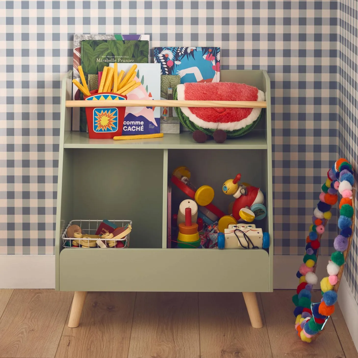 Mueble para niños, 2 compartimentos