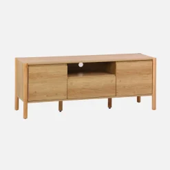 Mueble TV con 2 puertas y 1 cajón, 140cm