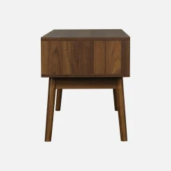Mueble TV escandinavo efecto madera, 115cm