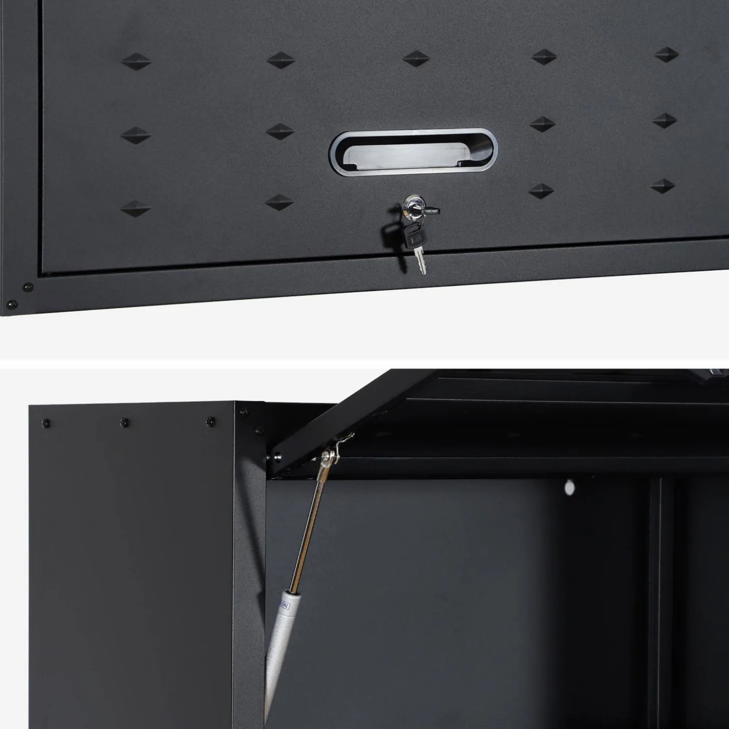 Muebles altos de almacenamiento para garaje, set de 2