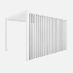 Panel de 4m con lamas orientables para pérgola bioclimática