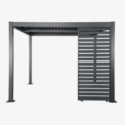 Panel para pérgola bioclimática de aluminio de 1m