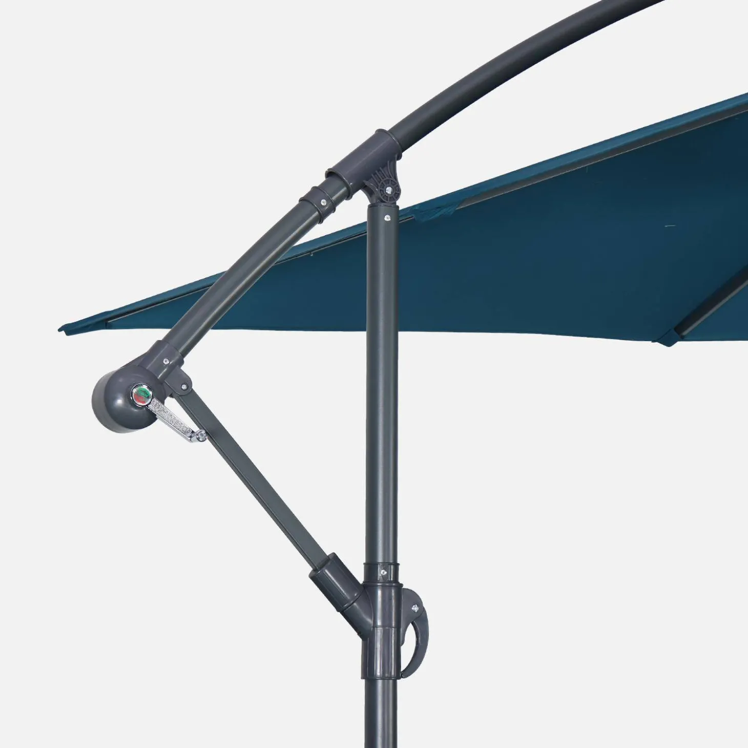 Parasol cuadrado excéntrico, 3x3m