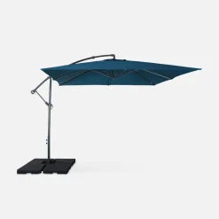 Parasol cuadrado excéntrico, 3x3m