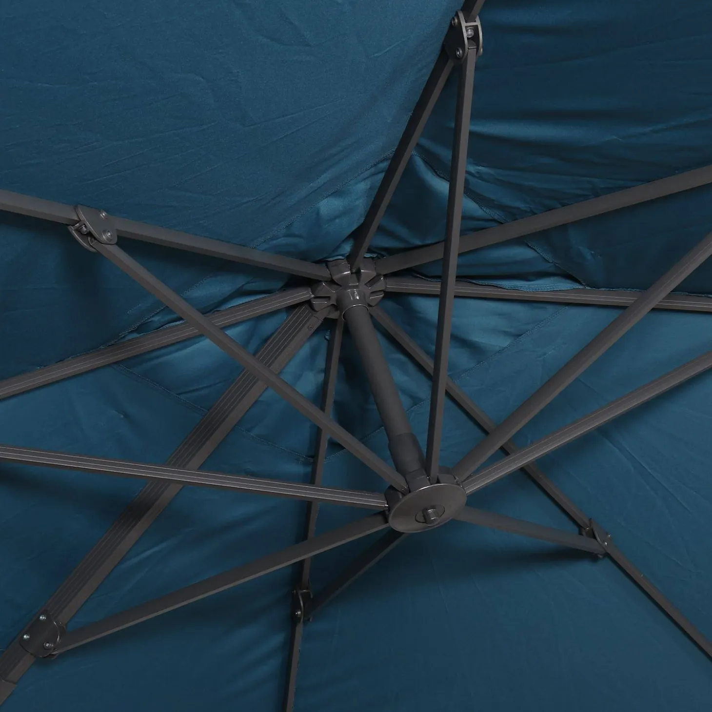 Parasol cuadrado excéntrico, 3x3m