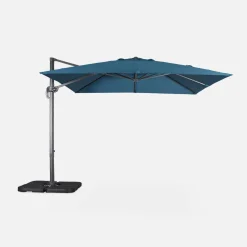Parasol cuadrado excéntrico, 3x3m