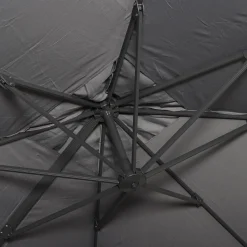 Parasol cuadrado excéntrico, 3x3m