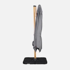 Parasol cuadrado excéntrico, 3x3m