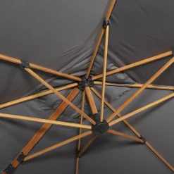 Parasol cuadrado excéntrico, 3x3m