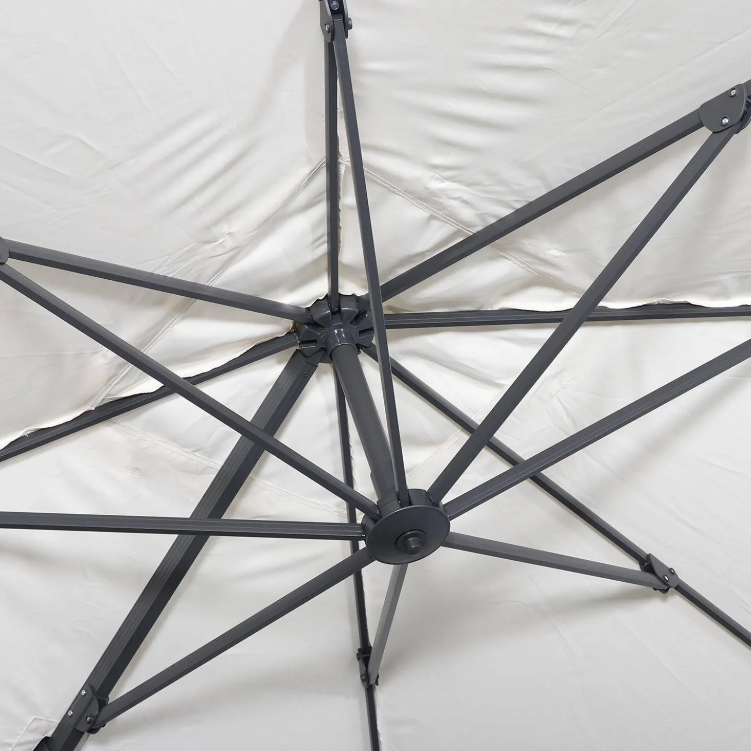 Parasol cuadrado excéntrico, 3x3m
