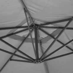 Parasol cuadrado excéntrico, 3x3m