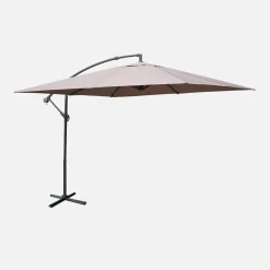 Parasol cuadrado excéntrico, 3x3m