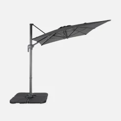 Parasol rectangular excéntrico, 3x2m