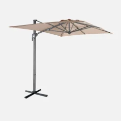 Parasol rectangular excéntrico, 3x2m