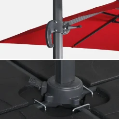 Parasol rectangular, 3x4m