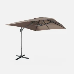 Parasol rectangular, 3x4m