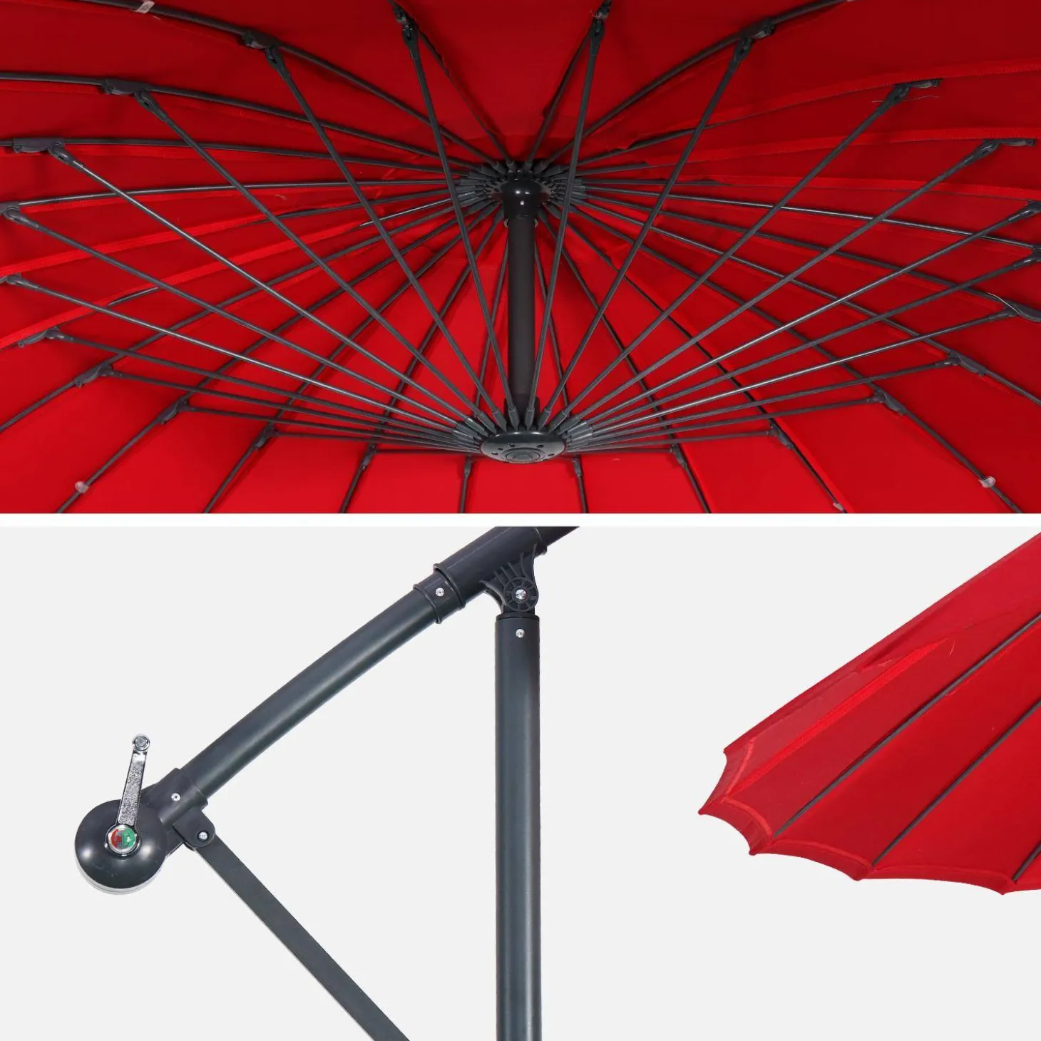 Parasol redondo 3m