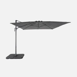 Parasol 3x4m rectangular desplazado