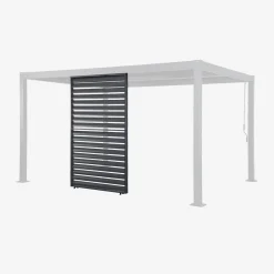 Persiana para pérgola bioclimática de aluminio de 1.3m