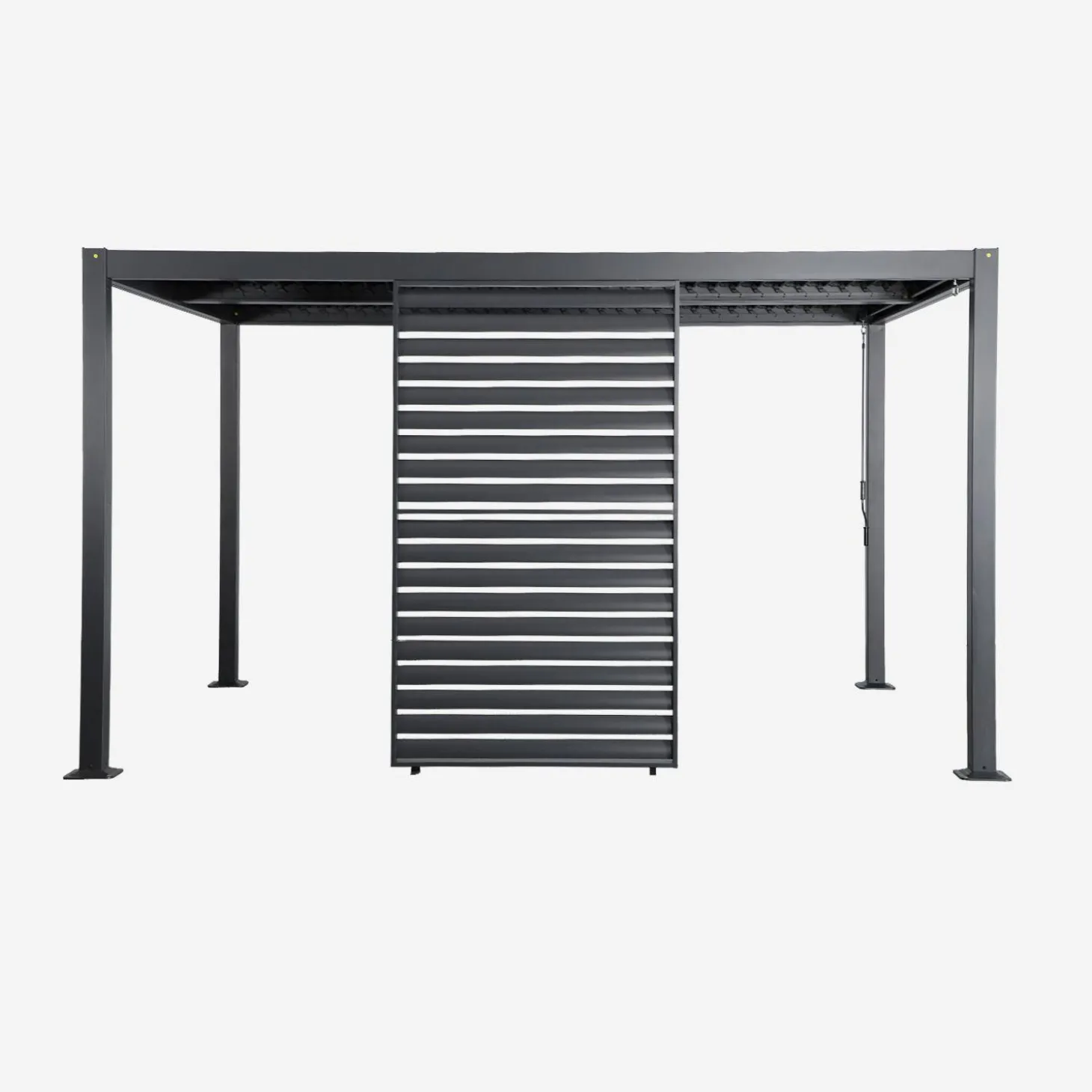 Persiana para pérgola bioclimática de aluminio de 1.3m