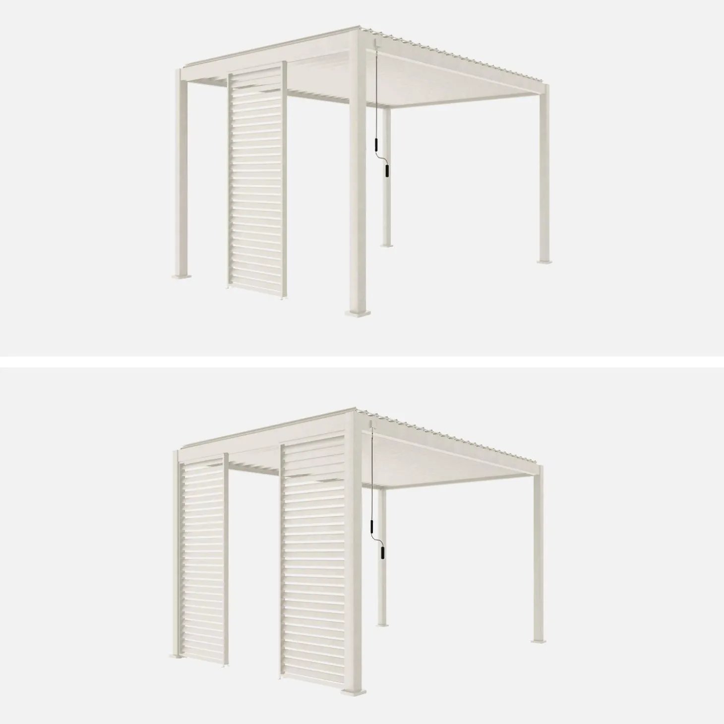 Persianas de aluminio 1m