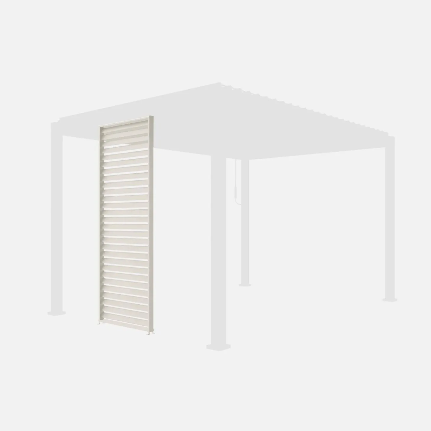Persianas de aluminio 1m