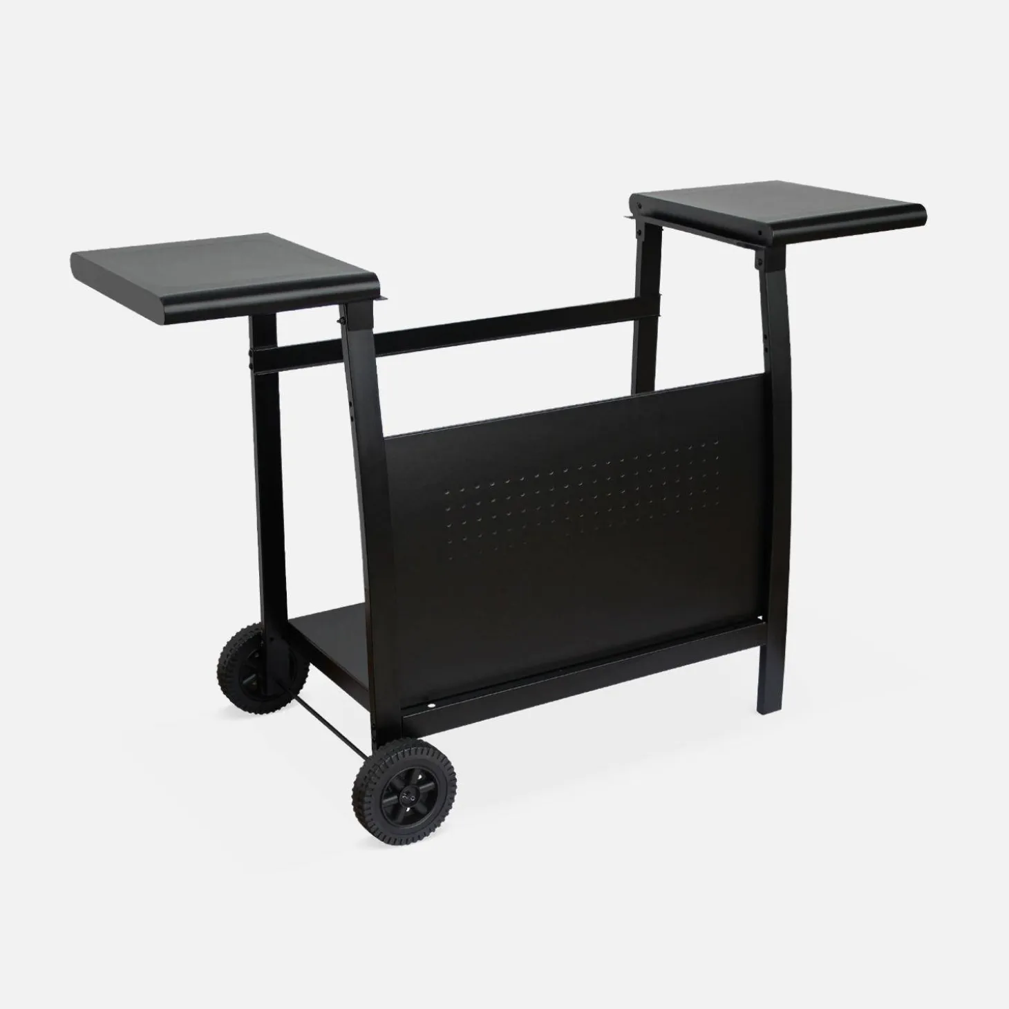 Plancha de gas de 3 quemadores 7,5kW + carro